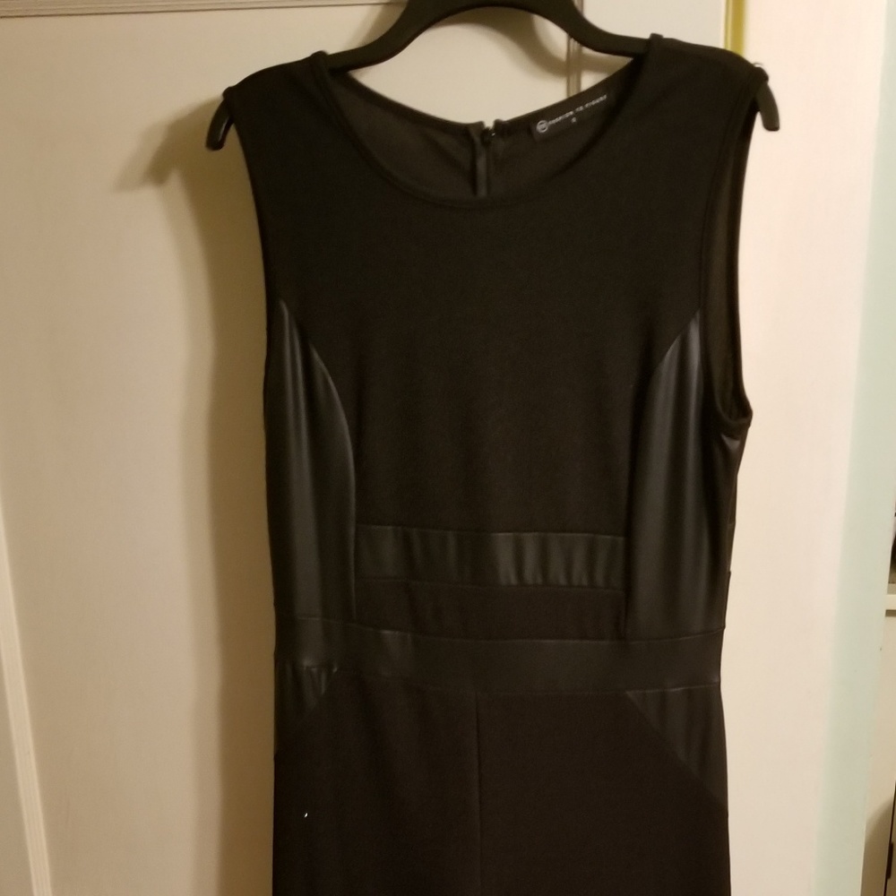 Plus size Black form fitting romper or one piece
